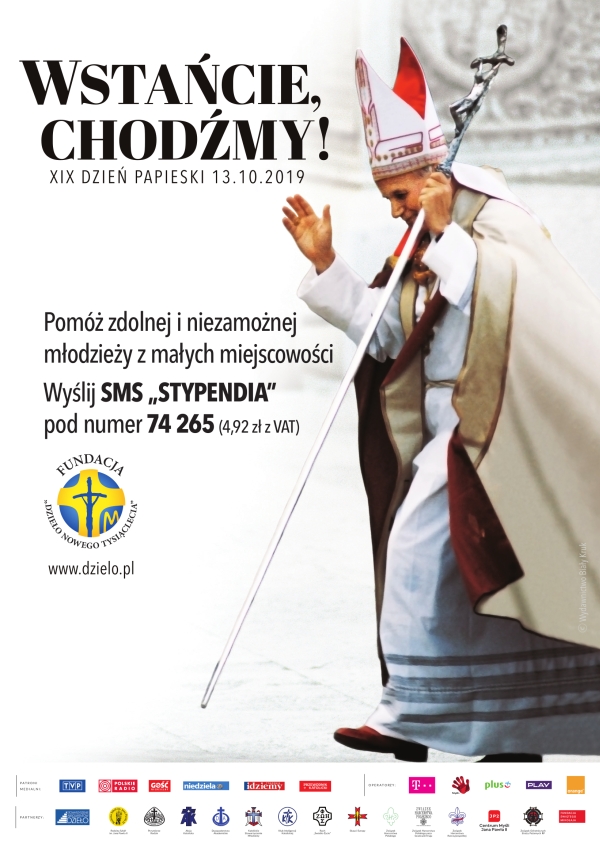 Dzień Papieski - plakat Dzień Papieski
