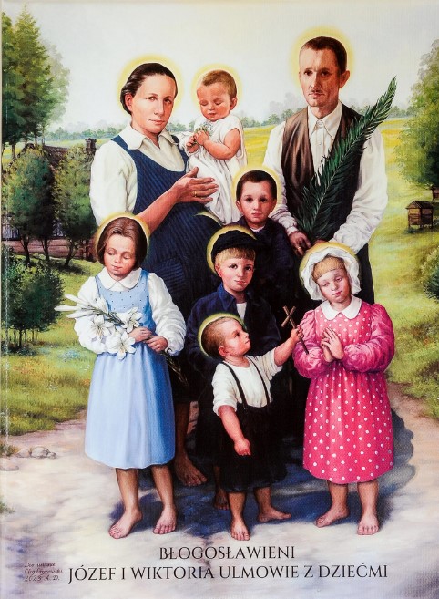 bł. Józef i Wiktoria Ulmowie z dzieci