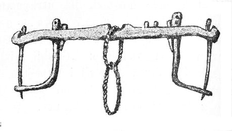 Jarzmo na woły do orania sochą